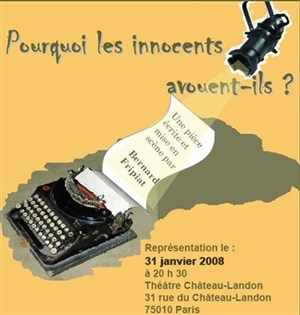 Affiche de Pourquoi les innocents avouent-ils ?