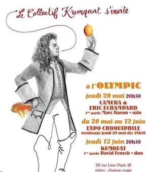 Affiche de Camera & Eric Echampard / Marc Baron solo