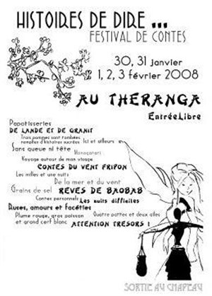 Affiche de Trois pommes sont tombées remplies d'histoires sucrées