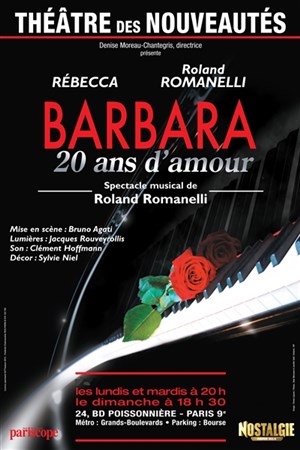 Affiche de Barbara, 20 ans d'amour