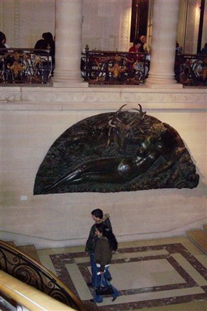 Affiche de Visite du Louvre en Famille