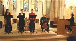 Affiche de L'Ensemble baroque ResolutO en concert : Le chant des cathédrales | Eglise Notre Dame de la Sagesse