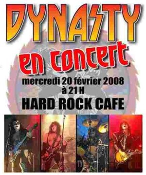 Affiche de KISS tribute by DYNASTY