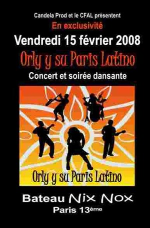 Affiche de Orly y su Paris Latino - Concert et Soirée Dansante