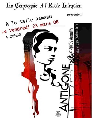 Affiche de Antigone de Jean ANOUILH