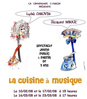 Affiche de La cuisine à musique