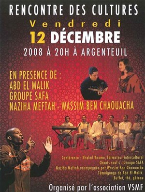 Affiche de Rencontre des cultures noires