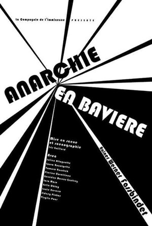 Affiche de Anarchie en Bavière | Studio Theatre de Montreuil