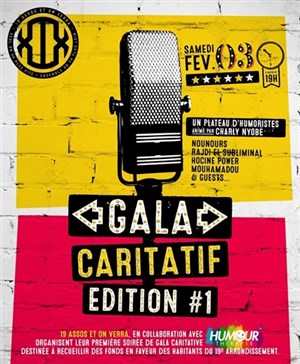 Affiche de Gala caritatif | Edition #1