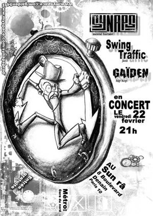 Affiche de Concert d'Electro Hip-hop
