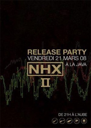 Affiche de Nhx release party
