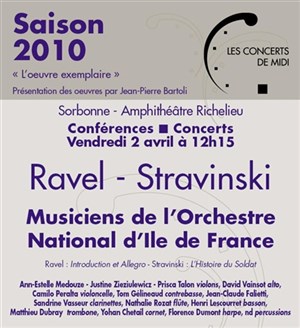 Affiche de Musiciens de l'Orchestre National d'Ile de France