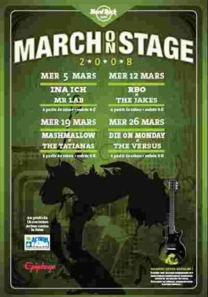 Affiche de March on Stage 3eme edition