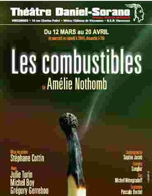 Affiche de Les combustibles | Théâtre Daniel-Sorano