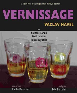 Affiche de Vernissage | Theatre Pixel