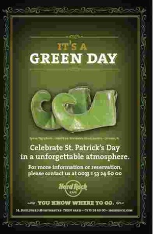 Affiche de Kafe Koefet Concert Saint Patrick