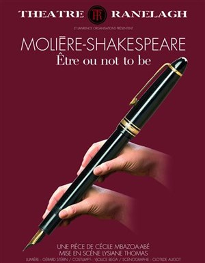 Affiche de Molière - Shakespeare Etre ou not to be