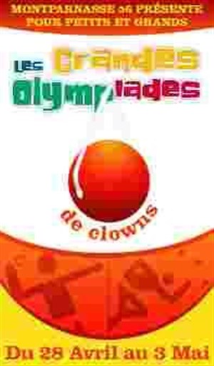 Affiche de Grandes Olympiades de Clowns