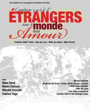 Affiche de combien y a-t-il d'étrangers dans le monde mon amour