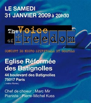 Affiche de The voice of freedom