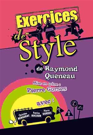 Affiche de Exercices de style | kawa théâtre