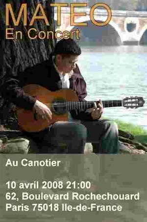 Affiche de Matéo en concert