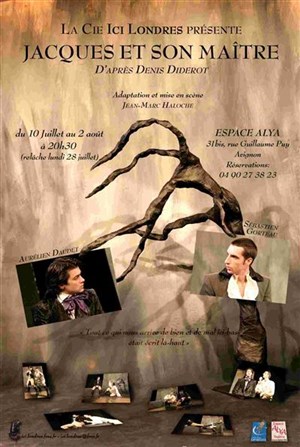 Affiche de Jacques et son maître | Espace Alya