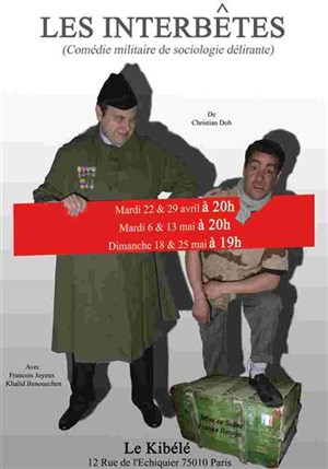 Affiche de Les interbetes (comedie militaire de sociologie delirante)