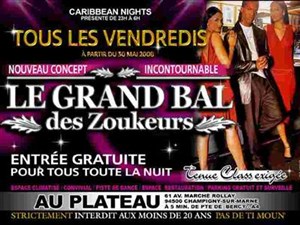 Affiche de Le grand bal des zoukeurs