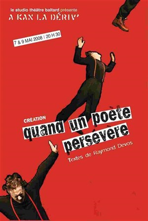 Affiche de Quand un poète persévère