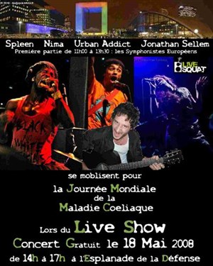 Affiche de Live Show à la Défense!
