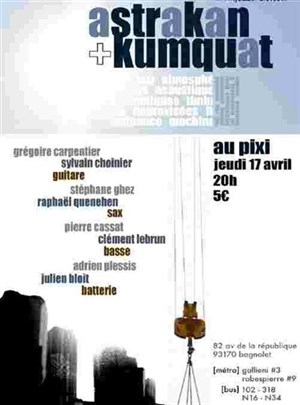 Affiche de Astrakan + Kumquat : Jazz Atmospherique