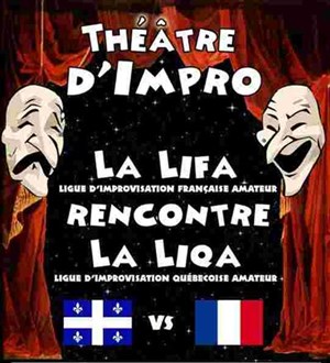 Affiche de Rencontre d'improvisation LIFA / Quebec