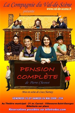 Affiche de Pension complète | mise en scène Lisa Charnay