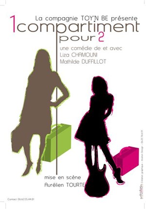 Affiche de 1 compartiment pour 2