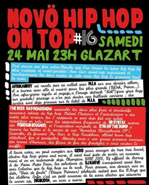 Affiche de Növo hip hop on top #16 : Afrikan Boy, Dj Gero...