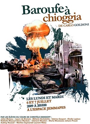 Affiche de Baroufe à Chioggia | Espace Jemmapes