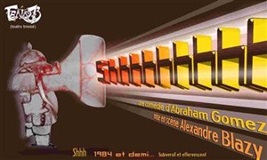 Affiche de Shhh, la pièce | Biplan