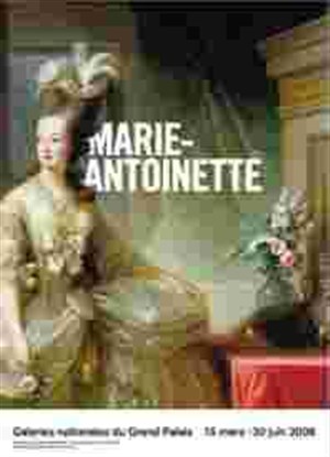 Affiche de Visite-guidée de l'Exposition Marie-Antoinette
