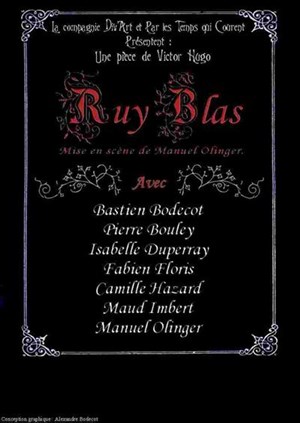 Affiche de Ruy Blas | Théâtre de verdure Abjat sur Bandiat