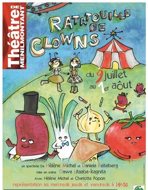 Affiche de Ratatouille de clowns