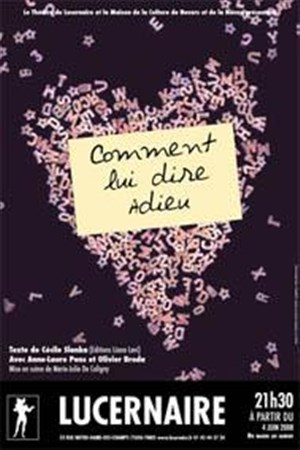 Affiche de Comment lui dire Adieu?