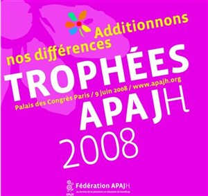 Affiche de Trophées Apajh avec Jenifer...