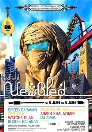 Affiche de Newbled festival #4 Speed Caravan + Zen Zila + Guests