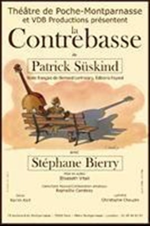 Affiche de La Contrebasse | Theatre de Poche Montparnasse