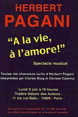 Affiche de A la vie, à l'amore !
