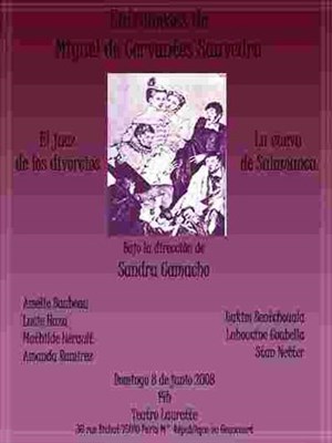 Affiche de Entremeses: El juez de los divorcios et La cueva de Salamnca