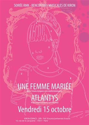 Affiche de RMK: Rencontre Musicale de Kiron - Chanson Française