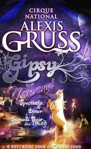Affiche de Gipsy - spectacle-dîner