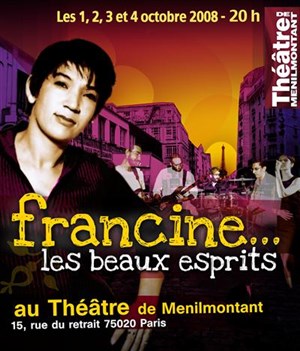 Affiche de Francine..les beaux esprits